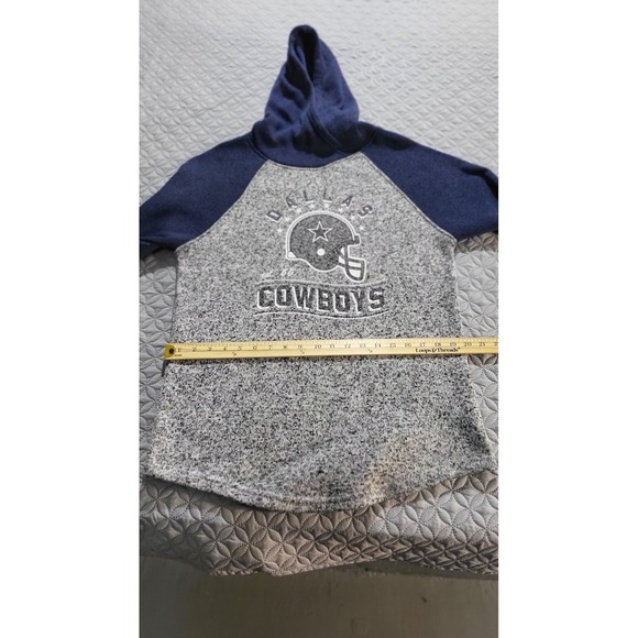 Dallas Cowboys NFL Men's  Hoodie Pullover Raglan Long Sleeve  Size M - Picture 8 of 8